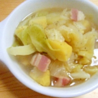 栗入り野菜スープ